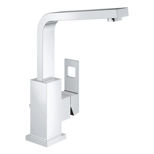 GROHE Eurocube egykaros magas mosdó csaptelep  1/2" L-es méret, húzórudas leeresztővel