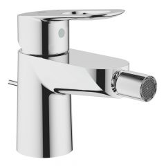   GROHE BauLoop egykaros bidécsaptelep 1/2″, húzórudas leeresztőgarnitúrával