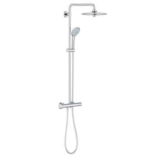 GROHE EUPHORIA termosztátos zuhanyrendszer  260mm állítható fejzuhannyal, Euphoria 110 mm kézizuhannyal