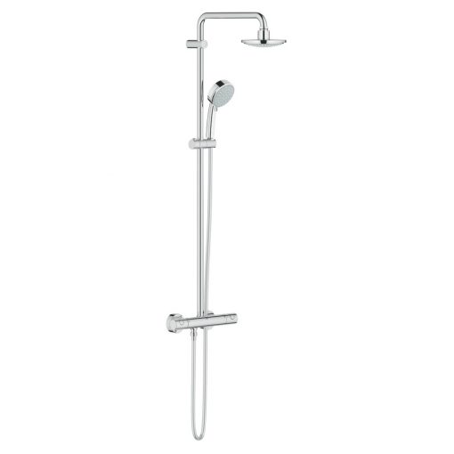 GROHE TEMPESTA termosztátos zuhanyrendszer  160mm fejzuhannyal, Tempesta Cosmopolitan 100 mm kézizuhannyal