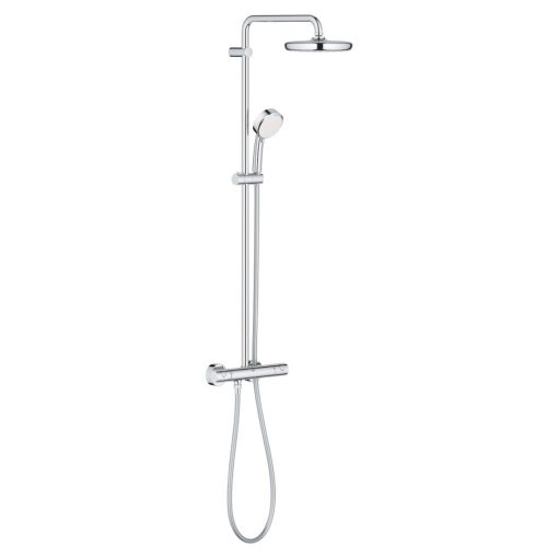 GROHE TEMPESTA termosztátos zuhanyrendszer  210mm fejzuhannyal, Tempesta Cosmopolitan 100 mm kézizuhannyal