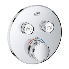   GROHE Grohtherm SmartControl Termosztát falsík mögötti telepítéshez, 2 fogyasztóra