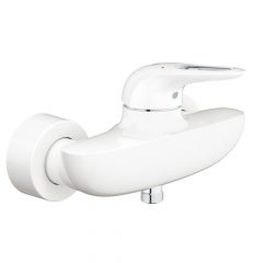   GROHE Eurostyle egykaros zuhanycsaptelep 1/2″, lyukas fogantyús, fehér