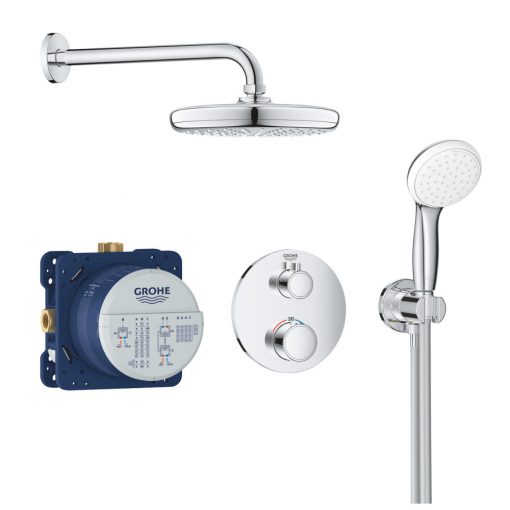 GROHE Grohtherm Teljes zuhanyrendszer Tempesta 210 fejzuhannyal